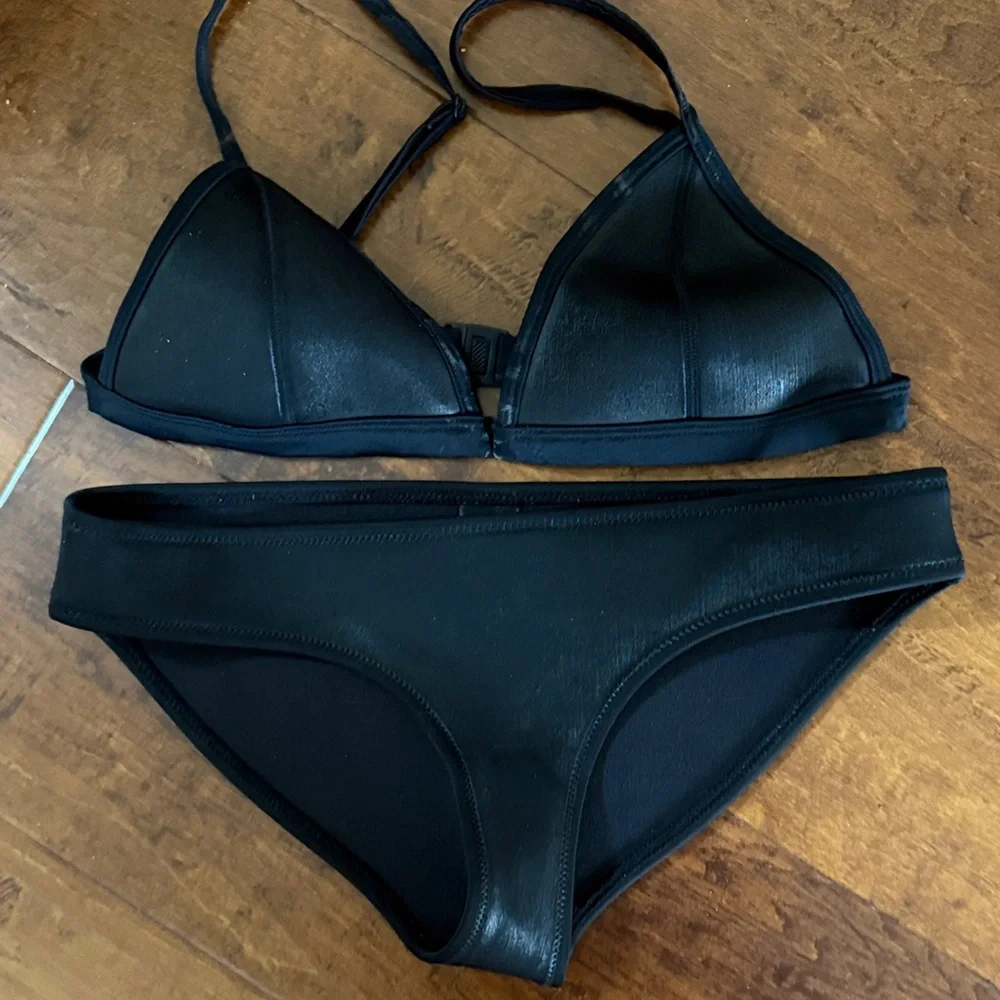 Triangl Black Women's Bikini Set